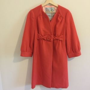 Anthropologie Wool Coat  | Tabitha Coral